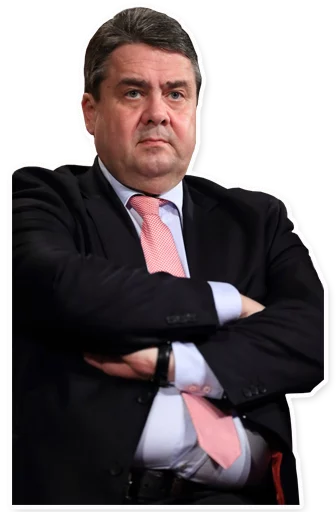 😐 Стикер «Sigmar Gabriel» для Telegram