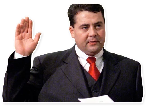 ✋ Стикер «Sigmar Gabriel» для Telegram