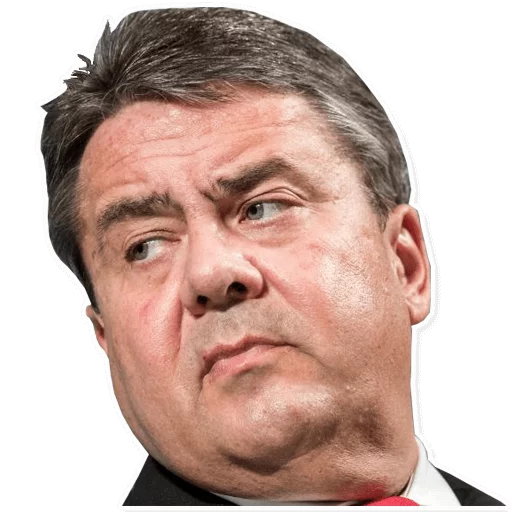 😒 Стикер «Sigmar Gabriel» для Telegram