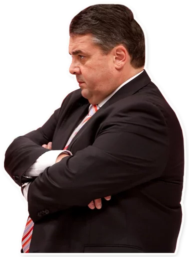 😒 Стикер «Sigmar Gabriel» для Telegram