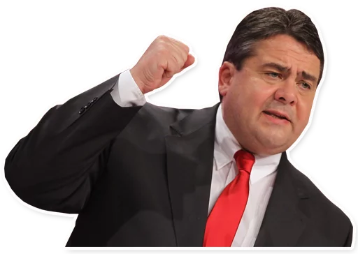 🤜 Стикер «Sigmar Gabriel» для Telegram