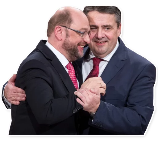 👬 Стикер «Sigmar Gabriel» для Telegram