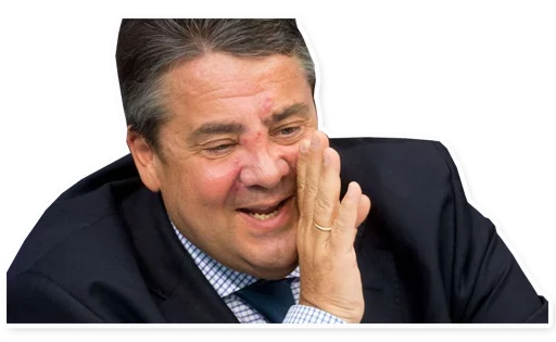 😁 Стикер «Sigmar Gabriel» для Telegram