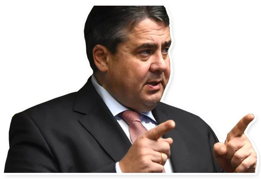 👉 Стикер «Sigmar Gabriel» для Telegram