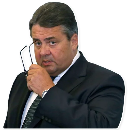 😒 Стикер «Sigmar Gabriel» для Telegram