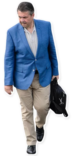 💼 Стикер «Sigmar Gabriel» для Telegram