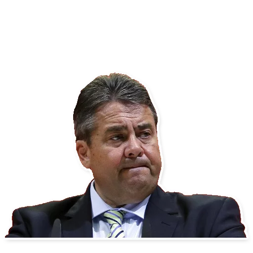 Стикерпак «Sigmar Gabriel» для Telegram — обложка