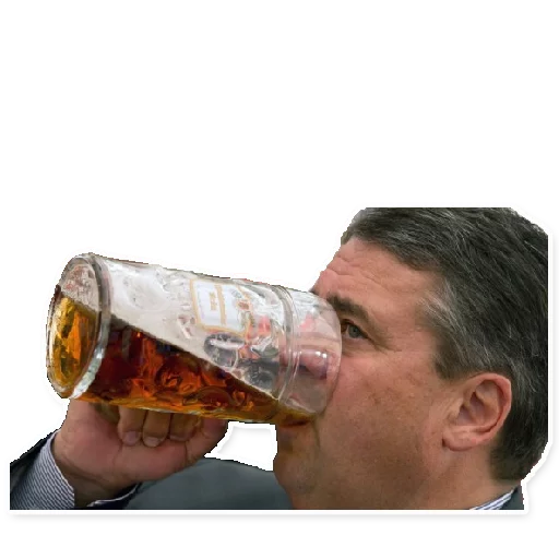 🍺 Стикер «Sigmar Gabriel» для Telegram