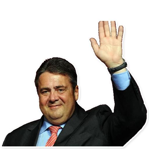 👋 Стикер «Sigmar Gabriel» для Telegram
