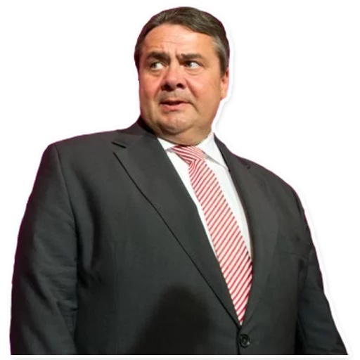 😯 Стикер «Sigmar Gabriel» для Telegram