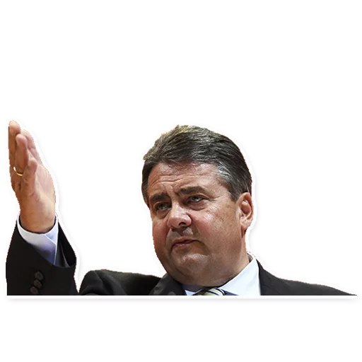 😒 Стикер «Sigmar Gabriel» для Telegram