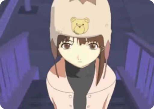 🧠 Стикер «Experiments Lain» для Telegram