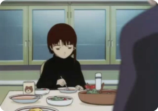 🧠 Стикер «Experiments Lain» для Telegram