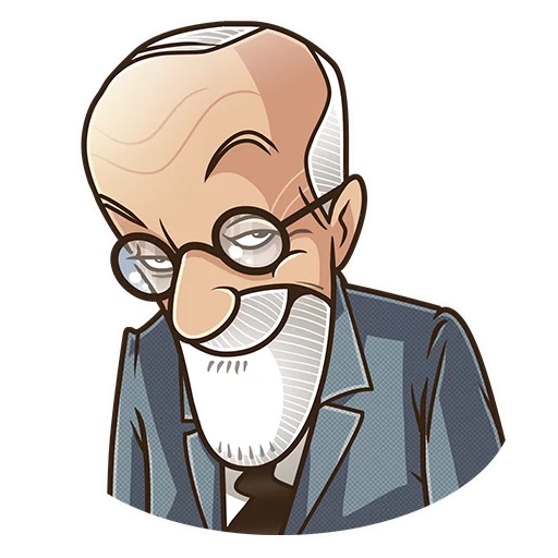 😏 Стикер «Sigmund Freud» для Telegram