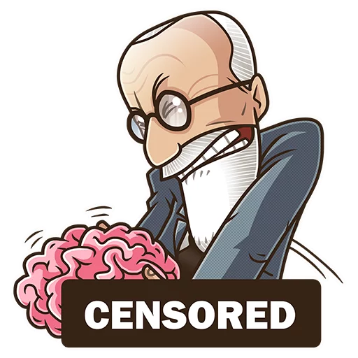 💢 Стикер «Sigmund Freud» для Telegram