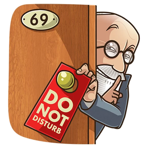 🔕 Стикер «Sigmund Freud» для Telegram