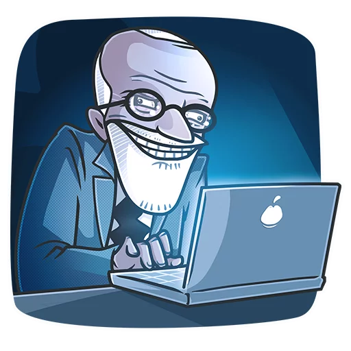😛 Стикер «Sigmund Freud» для Telegram
