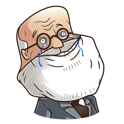 😐 Стикер «Sigmund Freud» для Telegram