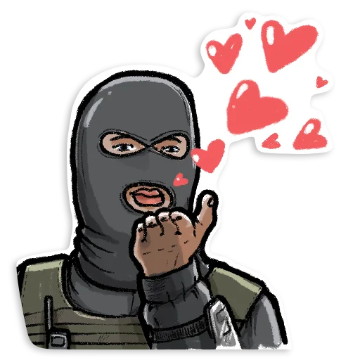 💋 Стикер «SILA» для Telegram