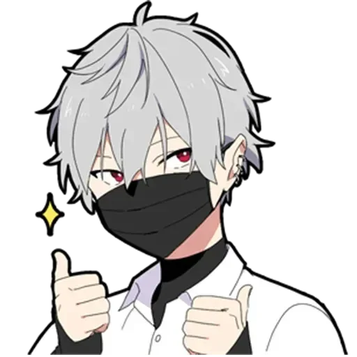 👍 Стикер «Silent Boy» для Telegram