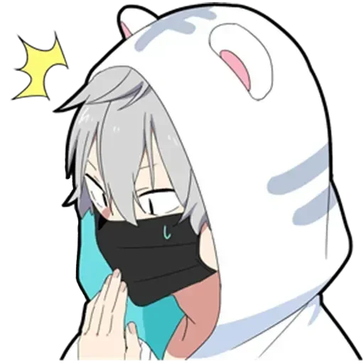 😟 Стикер «Silent Boy» для Telegram