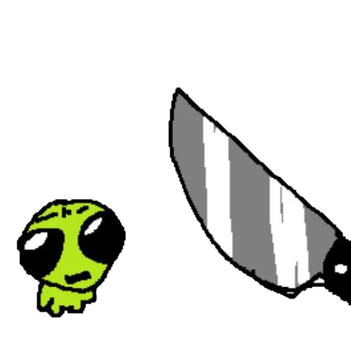 😈 Стикер «silly aliens» для Telegram
