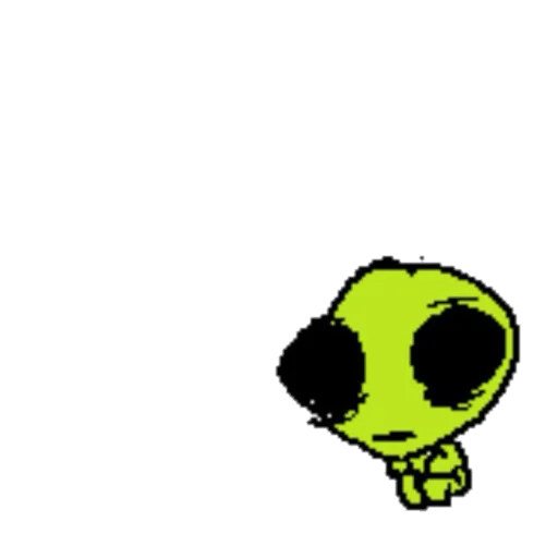 😬 Стикер «silly aliens» для Telegram