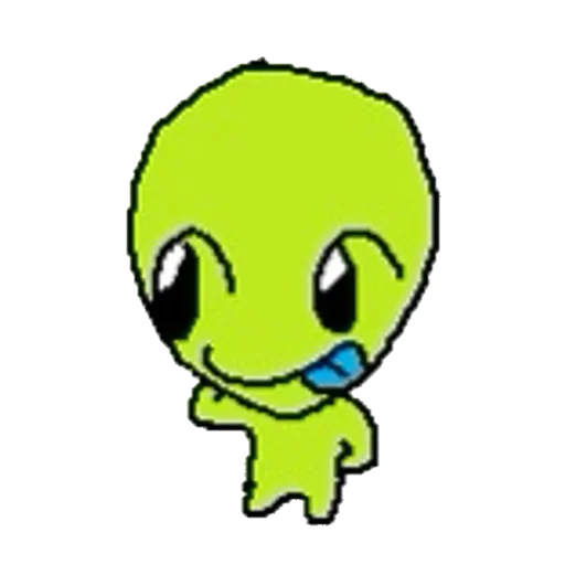 😋 Стикер «silly aliens» для Telegram