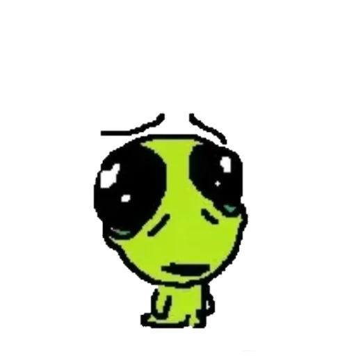 🥶 Стикер «silly aliens» для Telegram