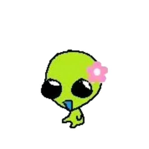 🌸 Стикер «silly aliens» для Telegram