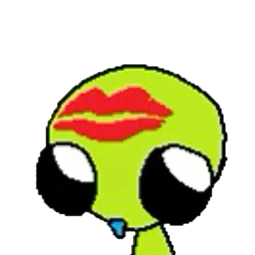 💋 Стикер «silly aliens» для Telegram