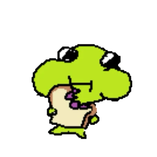 🍔 Стикер «silly aliens» для Telegram
