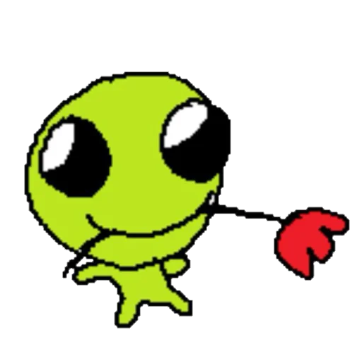 💐 Стикер «silly aliens» для Telegram