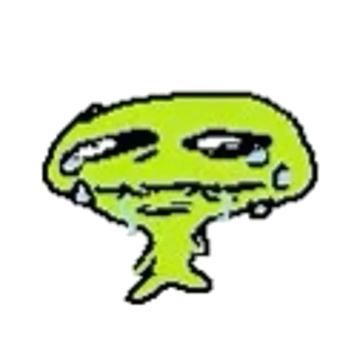 😶 Стикер «silly aliens» для Telegram