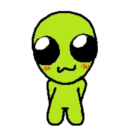 😊 Стикер «silly aliens» для Telegram