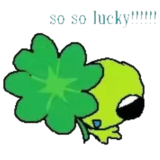 🍀 Стикер «silly aliens» для Telegram