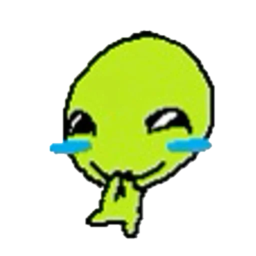 😋 Стикер «silly aliens» для Telegram