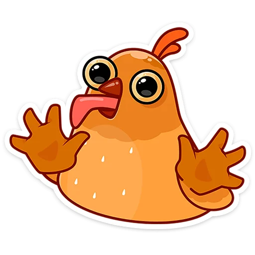 🐔 Стикер «Клуня» для Telegram