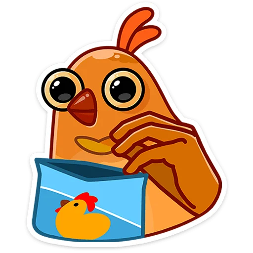 🐔 Стикер «Клуня» для Telegram