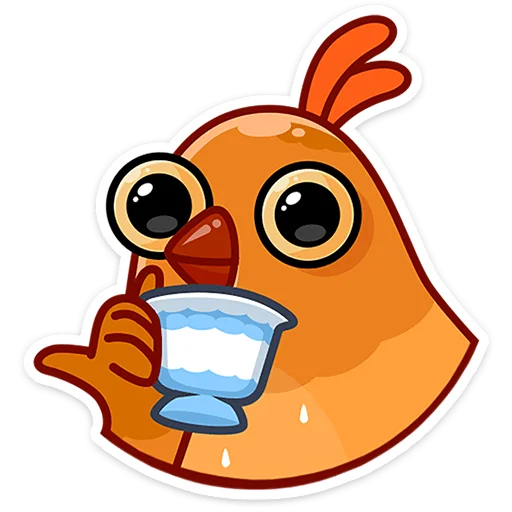 🐔 Стикер «Клуня» для Telegram