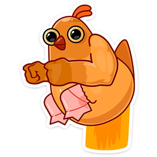 🐔 Стикер «Клуня» для Telegram