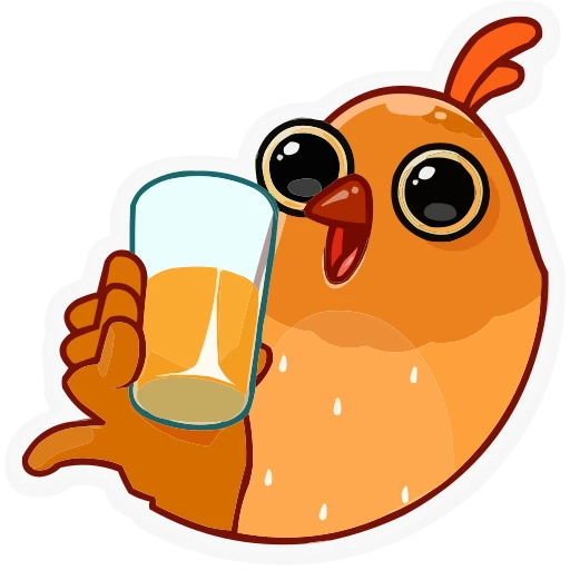🧃 Стикер «Клуня» для Telegram