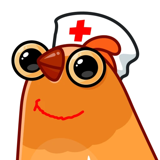 👨‍⚕️ Стикер «Клуня» для Telegram