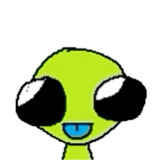 😛 Стикер «silly alien» для Telegram