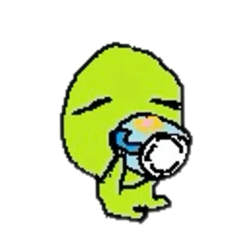 🍺 Стикер «silly alien» для Telegram