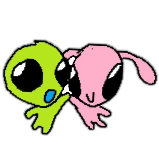 🙏 Стикер «silly alien» для Telegram