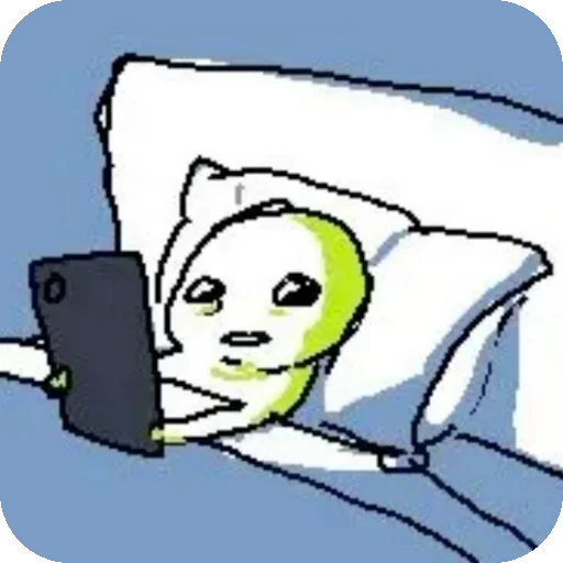 💡 Стикер «silly alien» для Telegram