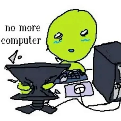 🙂 Стикер «silly alien» для Telegram