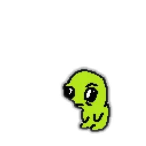 😶 Стикер «silly alien» для Telegram