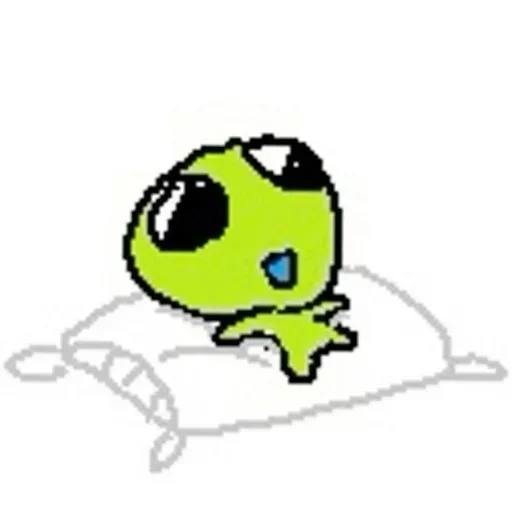 🫠 Стикер «silly alien» для Telegram
